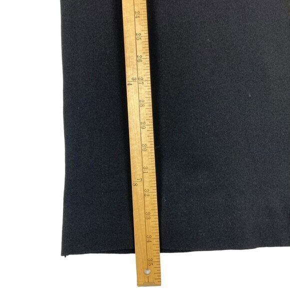 Pretty Little Thing Mini Dress Women Sz M/L Black Sheer Puff Sleeve Elegant Chic - Picture 11 of 16